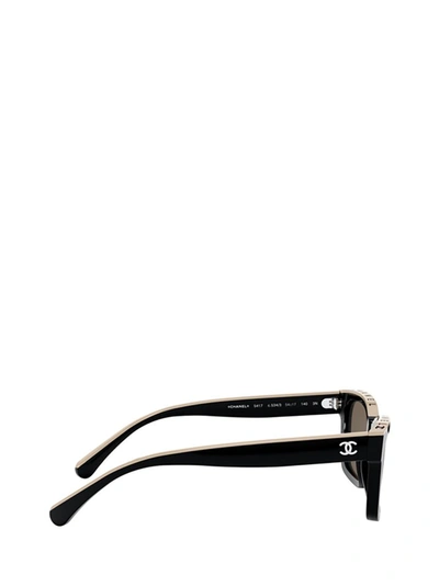 Pre-owned Chanel Rectangular Frame Sunglasses In Multi