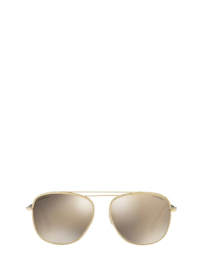 Pre-owned Chanel Pilot Sunglasses In Multi