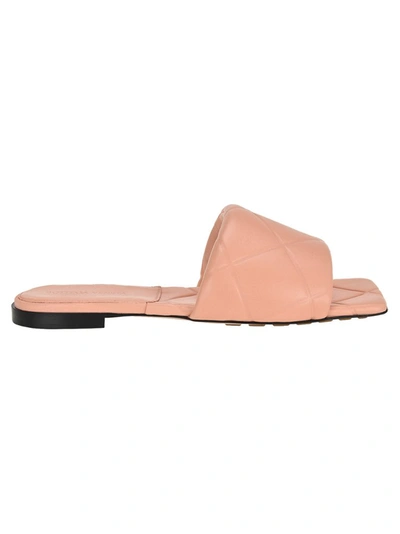 Shop Bottega Veneta Bv Lido Flat Sandals In Pink