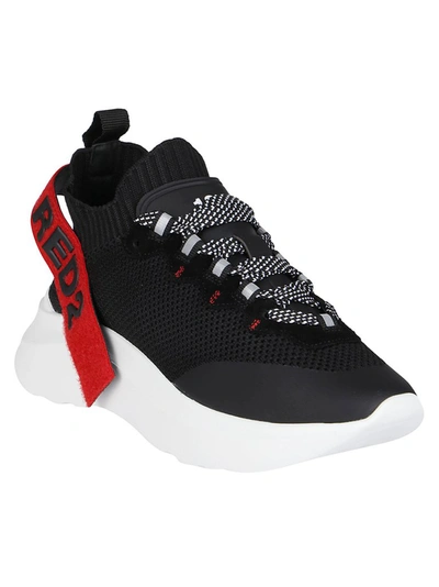 Shop Dsquared2 Speedster Sneakers In Black