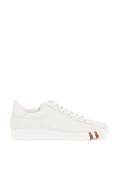 Shop Bally Wivian Sneakers In White