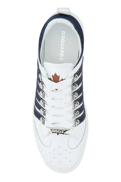 Shop Dsquared2 251 Box Sole Sneakers In White