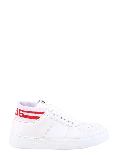 Shop Gcds Bomber Sneakers In White
