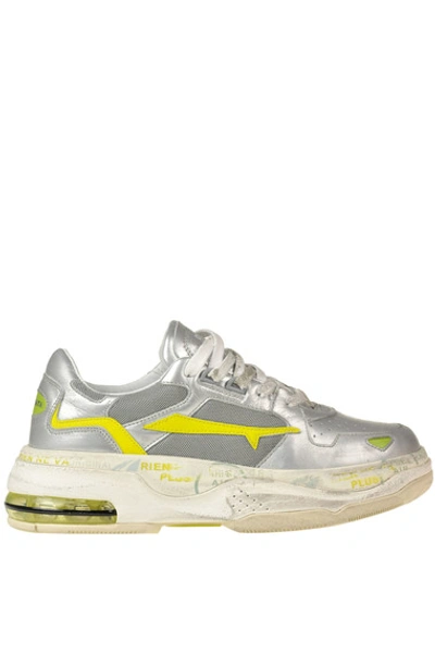 Shop Premiata Drake Sneakers In Silver