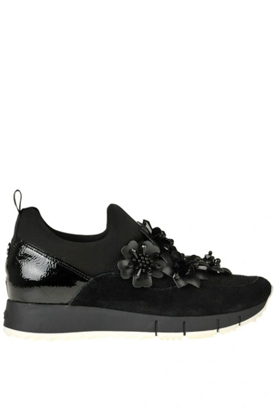 Shop Liu •jo Gigi 3 Embellished Slip-on Sneakers In Black