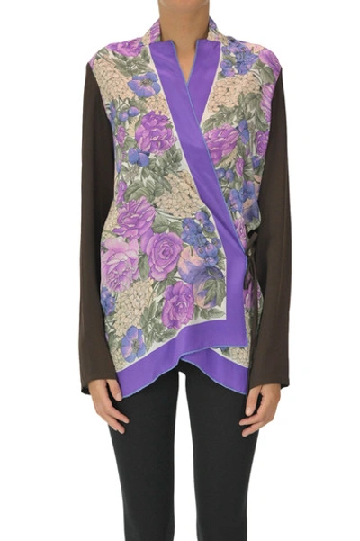 Shop Ibrigu Printed Silk Shirt In Multicoloured