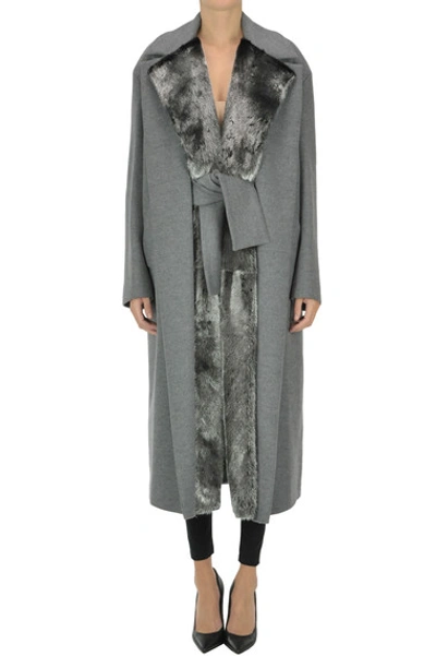 Shop Max Mara Ali Coat In Grey