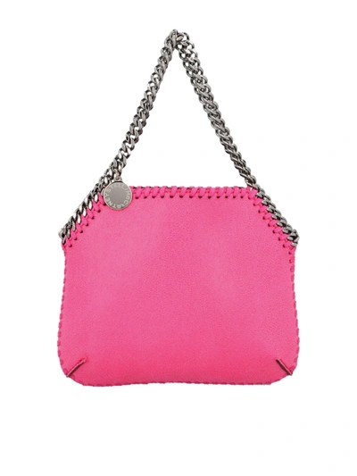 Shop Stella Mccartney Falabella Mini Bag In Fuchsia