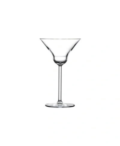 Nude Glass Vintage Rounded Martini Glasses, Set Of 2 In Clear