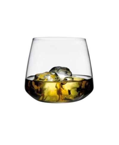 Shop Nude Glass Mirage Whisky Glasses, Set Of 2 In Clear