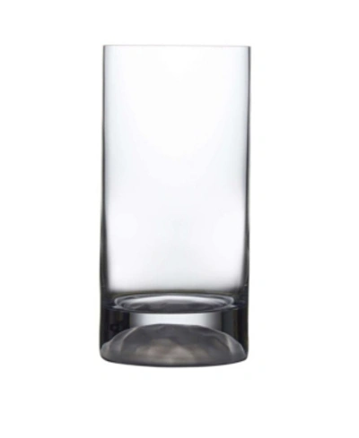 Shop Nude Glass Club Ice High Ball Glasses, Set Of 4 In Clear