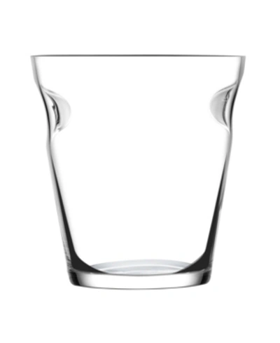 Shop Nude Glass Glacier Champagne Cooler In Clear