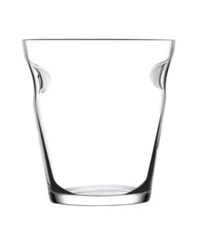 Nude Glass Glacier Champagne Cooler In Clear