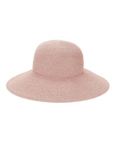 Shop Eric Javits Hampton Sun Hat In Blush
