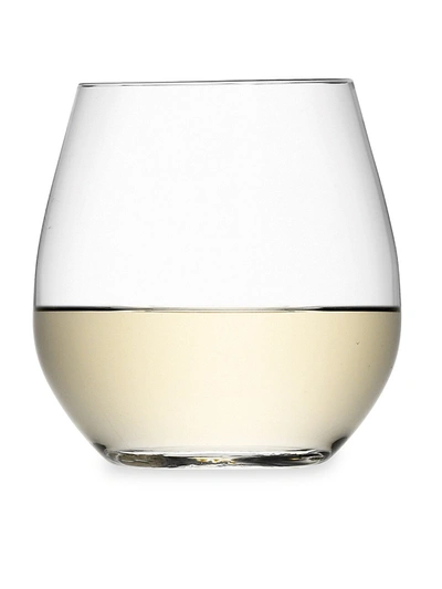 Shop Lsa Set Of Four Stemless White Wine Glasses