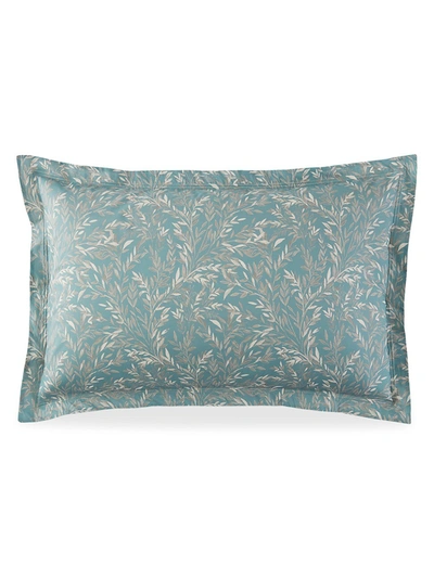 Shop Anne De Solene Cornelia Print Pillow Sham In Blue