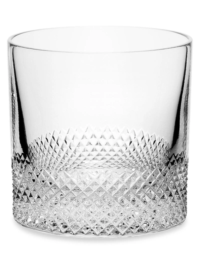 Shop Richard Brendon Diamond Double Old Fashioned Crystal Glass