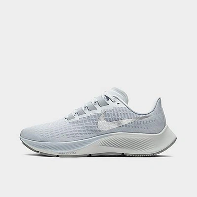 Shop Nike Women's Air Zoom Pegasus 37 Running Shoes In Pure Platinum/wolf Grey/white/metallic Silver