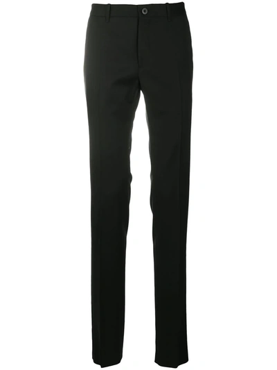 Shop Incotex Slim-fit Tailored Trousers In Black
