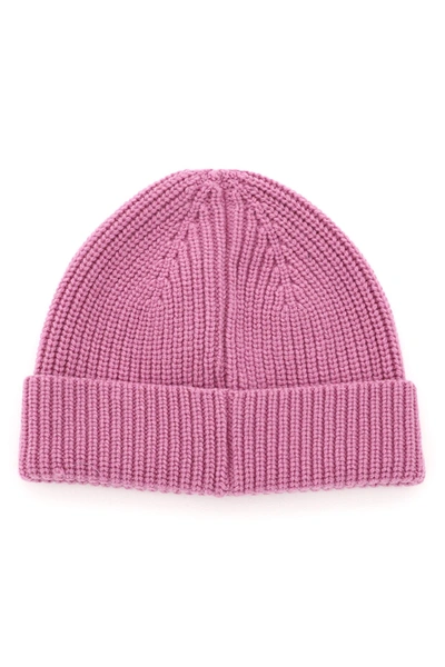 Shop Apc A.p.c. Samuel Wool And Cashmere Beanie In Vieux Rose
