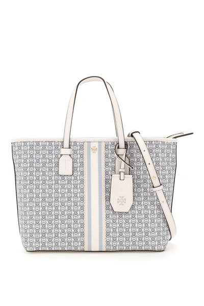Shop Tory Burch Gemini Link Small Tote In New Ivory