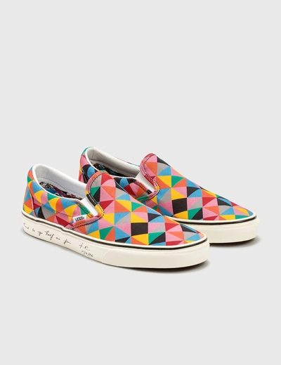 Shop Vans X Moma Classic Slip-on In Multicolor