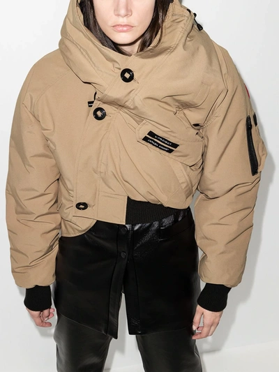 Shop Y/project X Canada Goose Chilliwack Bomber Jacket In Brown