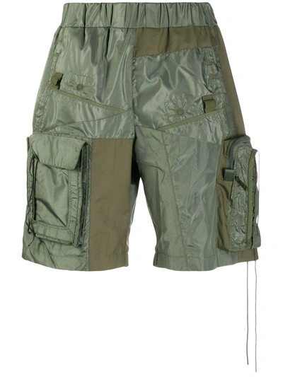 Shop Raeburn Anti-g Cargo Shorts In Green