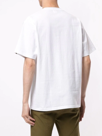 Shop A Bathing Ape Camo Shark Short Sleeved T-shirt In White