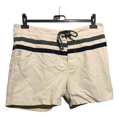 Pre-owned Brunello Cucinelli Beige Swimwear