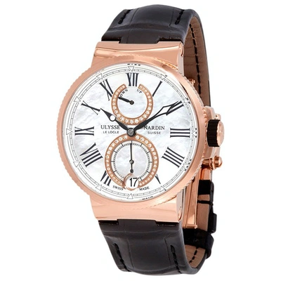 Pre-owned Ulysse Nardin Pink Gold Watch
