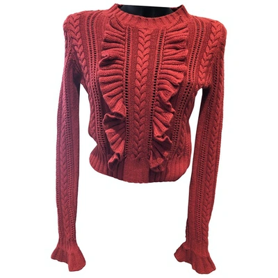 Pre-owned Philosophy Di Lorenzo Serafini Wool Jumper In Red