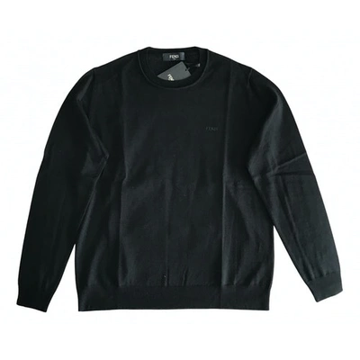 Pre-owned Fendi Black Wool Knitwear & Sweatshirts