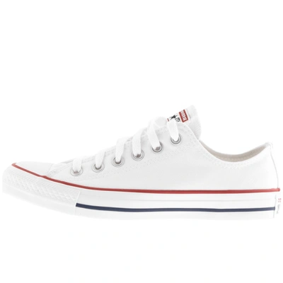 Shop Converse All Star Ox Trainers White