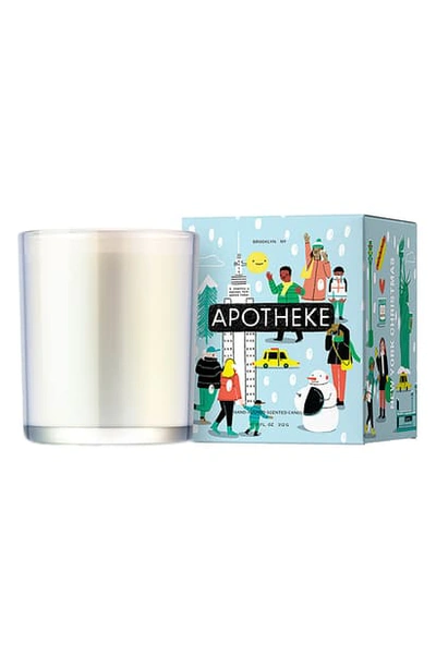 Shop Apotheke New York City Holiday Candle In Blue