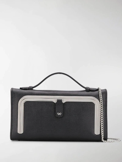 Shop Anya Hindmarch Mini Postbox Bag In Black