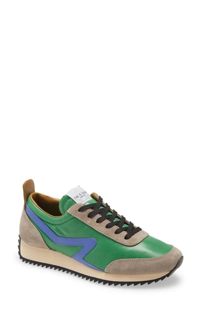 Shop Rag & Bone Retro Runner Sneaker In Lime
