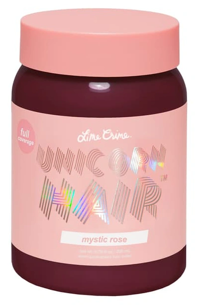 Shop Lime Crime Unicorn Hair Full Coverage Semi-permanent Hair Color In Mystic Rose