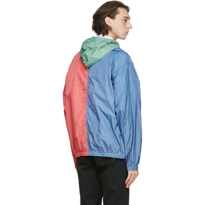 Shop Polo Ralph Lauren Multicolor Polo 1992 Windbreaker Jacket In Grn/blu/red