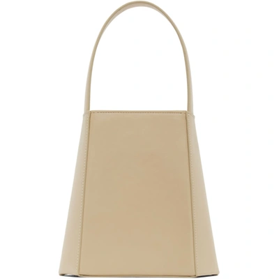 Shop Low Classic Beige Mini Curve Bag In Sand