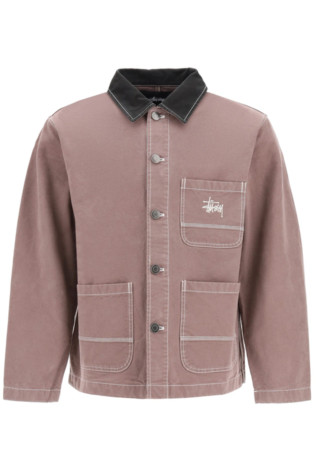 Stussy Chore Brushed Moleskin Jacket In Cognac | ModeSens