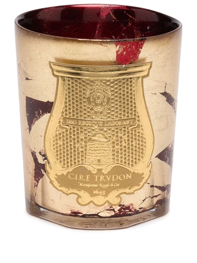 Shop Cire Trudon Christmas Gloria Candle In Gold