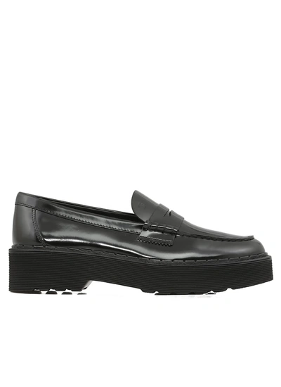 Shop Tod's Platform Shoe In Black