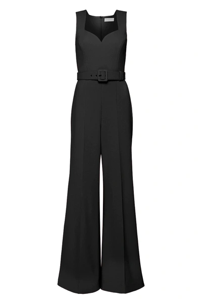 Shop Rebecca Vallance Baci Jumpsuit In Black