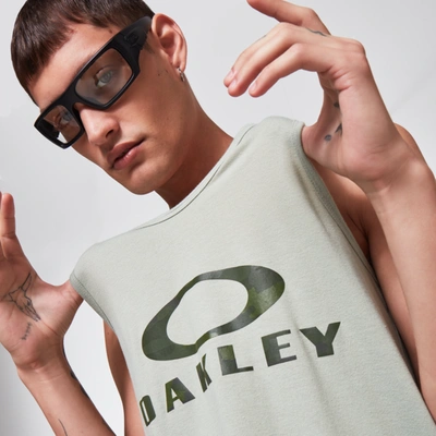 Shop Oakley Uniform Green Bark Tank