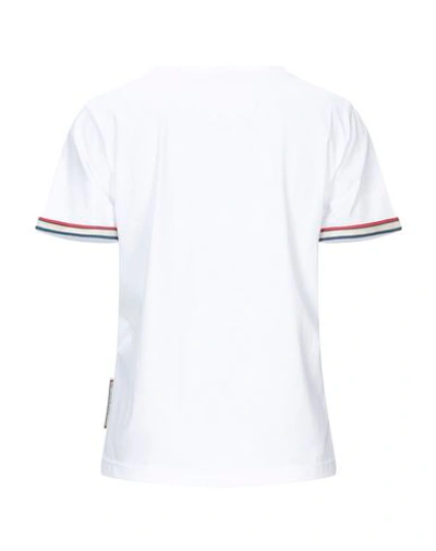 Elisabetta Franchi Sequin Embellished T-shirt In White