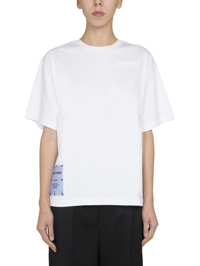 Shop Mcq By Alexander Mcqueen Relaxed Fit T-shirt In Bianco