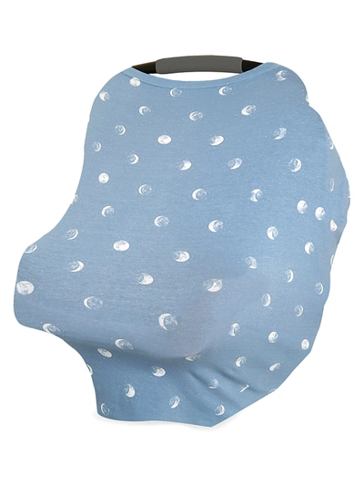 Shop Aden + Anais Baby's Multi-use Cover In Blue Moon