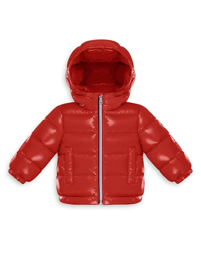 Shop Moncler Baby's & Little Boy's New Aubert Down Puffer Jacket In Red