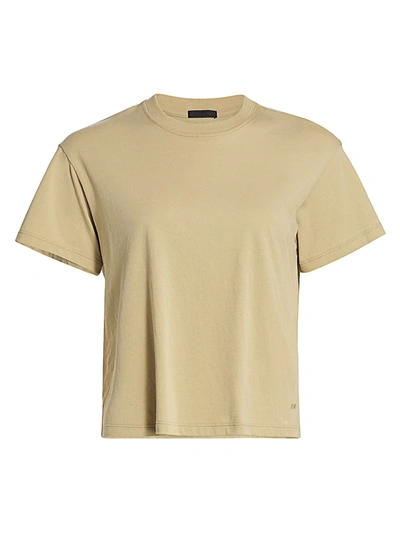 Shop Atm Anthony Thomas Melillo Women's Classic Jersey Short-sleeve Boy Tee In Soft Army